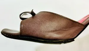 Vintage Kate Spade Crystal Ball Brown Leather Heels size 7 thumbnail 13