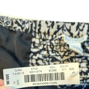 White House Black Market Silk Medallion Print Halter Top Size 10 NWT thumbnail 4