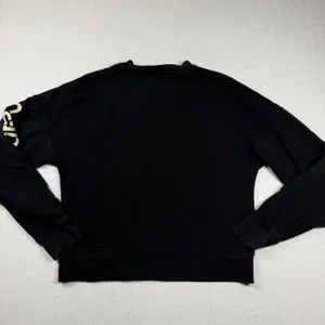 Carhartt Force Women’s XS Black Loose Fit Logo Sleeve Crewneck Sweatshirt thumbnail 2