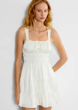 Mini White Dress thumbnail 1