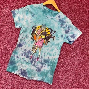 The Gorillaz Phase 1 Celebrity Take Down Rock Tie Dye size Small thumbnail 3