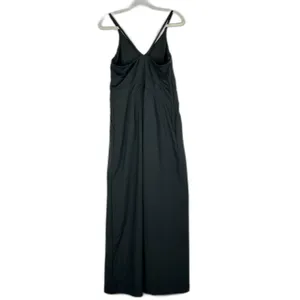 Halara Breezeful Wide Leg Jumpsuit Size Large NWT Black Pocket Quick Dry thumbnail 4
