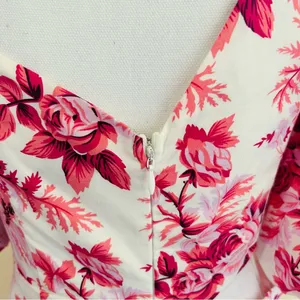 Hello Molly // Sweetest Kind Pink Floral Mini Dress thumbnail 10