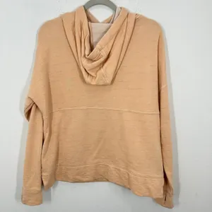Carhartt Peach Orange Heathered Pullover Hoodie Thumbholes Women's Medium Casual thumbnail 7