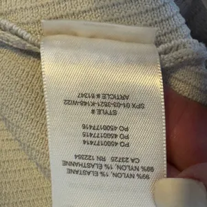 157 | Babaton Sculpt Knit Ribbed Cropped Tank Beige Womens S thumbnail 7