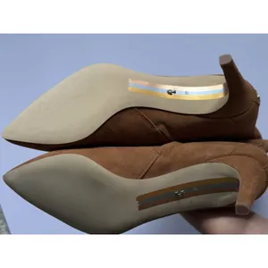 Sam Edelman Usha Suede Pointed Toe Ankle Boots Womens 10 Brown Stiletto Heel thumbnail 7