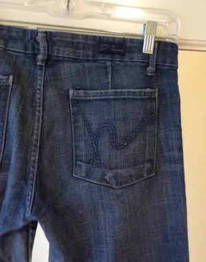 Jeans Low Waist Full Leg Size 27 thumbnail 5