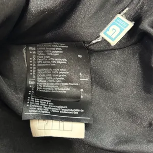 Burton Dryride‎ Puffer Vest Womens Medium Black Multicolor Square Print Hooded thumbnail 6