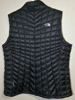 The North Face Thermoball Trekker Black Insulated Full Zip Vest Women’s Size XL thumbnail 4