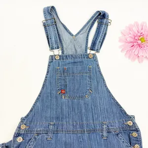 Dickies Heritage Bib Denim Overalls Medium Stone Wash Blue thumbnail 5