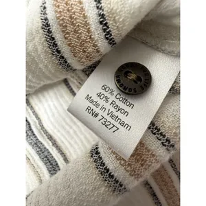 Sonoma‎ Goods for Life Women's Size L Boho Striped Business Casual Career Soft thumbnail 7