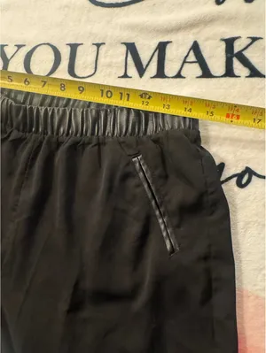 Haute Monde black joggers Women’s Size L. thumbnail 7