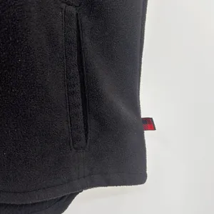 Woolrich Fleece Vest Women's Full Zip Ski Hiking Cabin‎ Outdoor Black Medium thumbnail 4