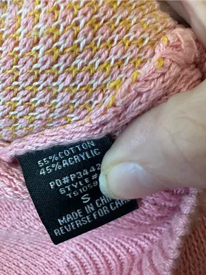 Timing Pink Daisy Crewneck Sweater thumbnail 6