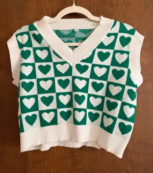 Sweater vest Green thumbnail 2