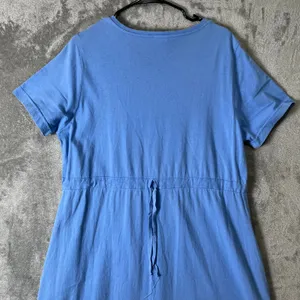 Vintage‎ Johnny Was Blue Fruit Dress Cottagecore Prairie Medium Whimsical Artsy thumbnail 3