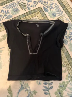 Out From Under Top (Black)  thumbnail 2