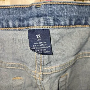 Women’s full‎ blue jeans sz 12 long thumbnail 3