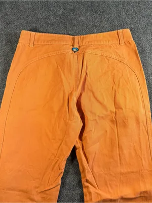 KÜHL Women's Straight-Leg Pants Styled Vibrant Burnt Orange Pumpkin Shade Small thumbnail 8