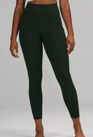 Lululemon Align High Rise green leggings 25” thumbnail 1