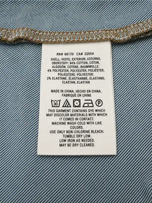 Pilcro And The Letterpress Cropped High Waist Wide Leg Dark Wash Denim Jeans 31 thumbnail 5