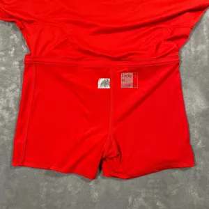 Lucky in Love Skort Large Red Pickleball Tennis Activewear Sporty Athleisure thumbnail 5
