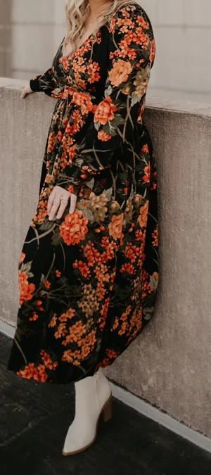 Vestique Vestibule Autumn Lovers Midi Dress Fall thumbnail 3
