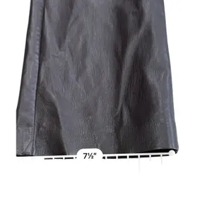 Aritzia Wilfred Melina Vegan Leather Pants Women's 0 Brown High Rise Straight thumbnail 14