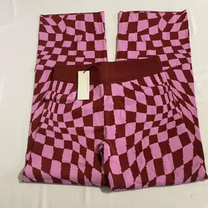 Daydreamer LA Basics Eclipse Wave Pull On Pant Pink and Red NWT Small Black thumbnail 4