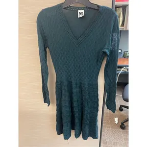 Missoni Wool Green Dress Size XS TO SM $120.00 - $790.00 thumbnail 3