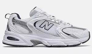 New Balance 530 Navy and Silver Retro Runner Casual Lifestyle Sneaker thumbnail 1