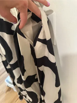 Abercrombie & Fitch NEW Fiore One Shoulder Maxi Cut Out Dress Women’s XS Pockets thumbnail 4