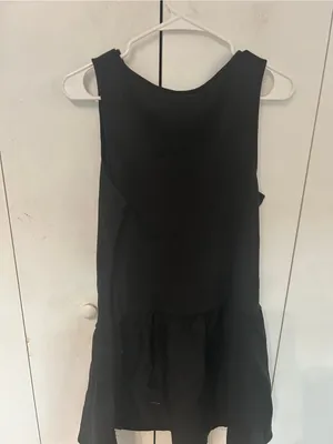 a new day Black Sleeveless Drop-Waist Midi Dress thumbnail 7
