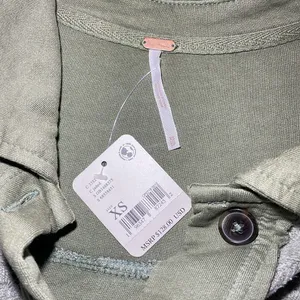 Free People Ruby Jacket Womens XS Green NWT Shacket Fleece OB1468375 Jaded‎ thumbnail 5