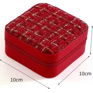 Colorful Tweed Jewelry Box thumbnail 5