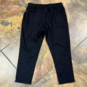 Yogipace Women’s Black Drawstring Pull-on Elastic Waist Pants Large thumbnail 8
