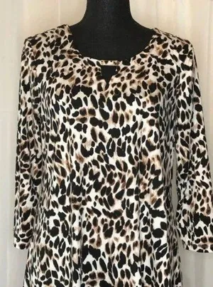 Company Ellen Tracy• Cheetah Print LTOP083 thumbnail 1