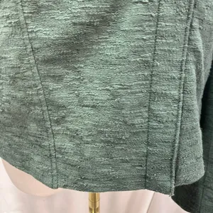 Vince Green Moto Jacket Womens XS Lightweight Full‎ Zip Pockets Textured thumbnail 12