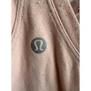 Lululemon Pink Racerback Tank Top Scoop Neck Athletic Activewear 3864 thumbnail 4