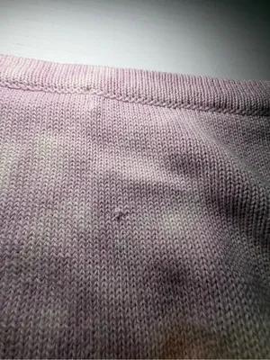 Mustard Seed Pastel Tie-Dye Crewneck Sweater - Pink & Purple couple flaws thumbnail 8