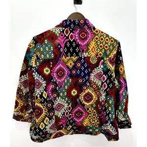 Ruby Rd. Woman Button Up Top Womens 16W Geometric Eclectic‎ Artsy Whimsigoth thumbnail 2