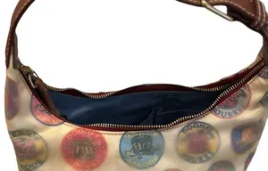 Y2K Vintage Dooney and Bourke Canvas Coated Small Shoulder Bag thumbnail 10