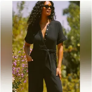 Electric & Rose 'Carter' Gauze Jumpsuit Us Xl thumbnail 4