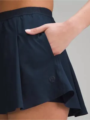 Lululemon NWT Narrow Waistband Tennis Skirt Skort True Navy Size 8 thumbnail 3