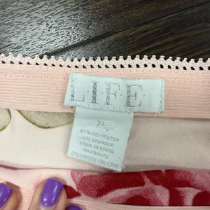 LIFE Rose Print Satin Mini Skirt‎ - NWT Coquette Aesthetic thumbnail 3