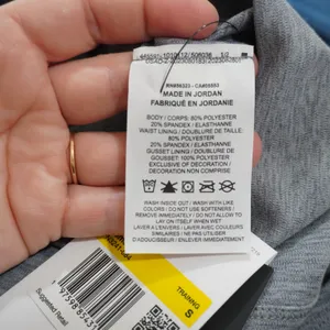 Nike Women's Size Small Leggings Gray NEW High Rise 7/8 Dri-FIT Pockets Gym thumbnail 9