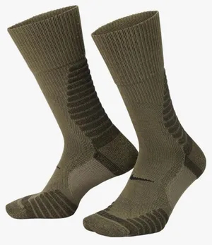 Nike Outdoor Cushioned Wool Blend Crew socks 1 pair NEW thumbnail 1