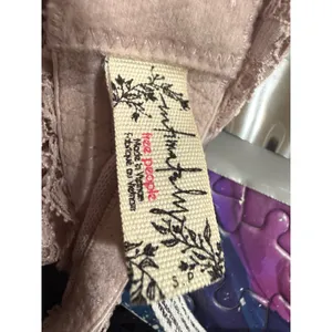Intimately Free People Galloon Lace Halter Bralette‎ Mauve Pink Small OB401941 thumbnail 3