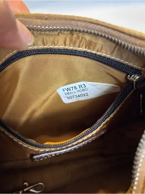 Dooney & Bourke Wayfarer Brown Canvas Nylon Hobo Shoulder Bag thumbnail 9