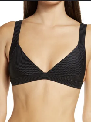Frankies Bikinis Georgia Bikini Top Black Size S thumbnail 1